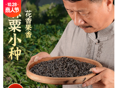 【厂家直供】麻粟正山小种枞香花香武夷山红茶浓香型茶叶批发散装图1