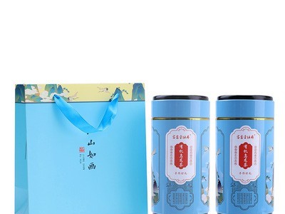 客家金牡丹有机乌龙茶叶礼盒装 跨境大红袍散装 送礼乌龙茶叶批发图4