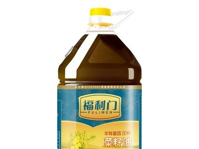 福利门 菜籽油5L食用油植物油 厂家直供支持定制批发一件代发图4