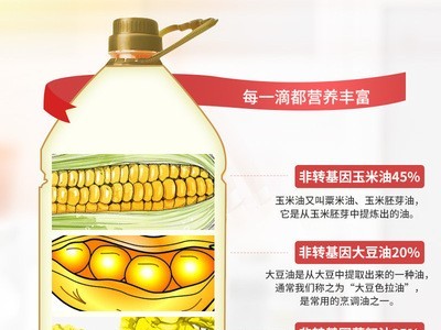 福利门 玉米油5L食用油植物调和油厂家直供支持定制批发一件代发图3