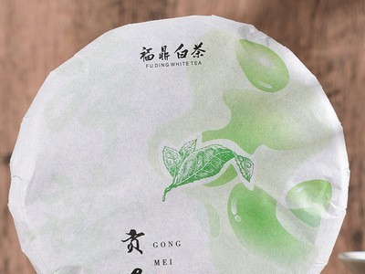 福鼎白茶饼五年陈高山枣香贡眉寿眉 2016年福建福鼎磻溪老白茶饼图2