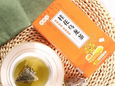 桂花乌龙茶90g三角包代用茶30包调味茶花草冷泡茶铁观音组合花茶图4