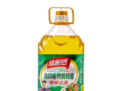 绿源井冈 原味山茶调和油 食用油5L 厂家直销餐饮压榨粮油图5