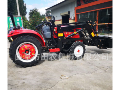 四轮拖拉机改装铲车/抓车/抓木机 腾拖厂家高效率定做 可办补贴图5