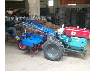 电启动柴油开沟机手扶 旋耕犁地手扶拖拉机小型 播种收货农用手扶图5