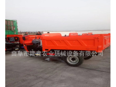工地28马力柴油三轮翻斗车 四轮后翻斗车工程运输翻斗车图2