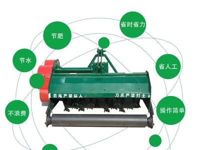 玉米秸秆粉碎机50马力以上四轮拖拉机带秸秆还田机果园杂草还田机图3