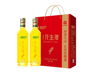 690ml*2瓶装花生仁油 商超食堂用中温压榨花生油 浓香花生油图4