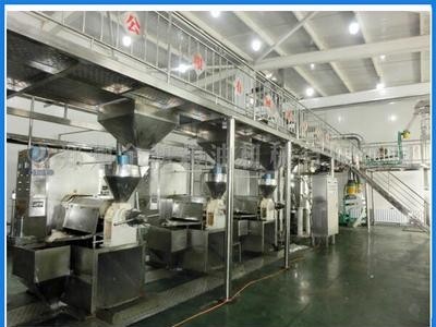 花生油精炼设备，企鹅新型精炼油设备，花生油压榨加工设备生产线图3