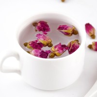 平阴玫瑰花茶罐装厂家批发80克瓶装玫瑰花苞泡茶重瓣红玫瑰干花蕾