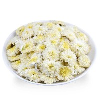 安徽黄山菊花茶产地货源黄山贡菊散装批发贡菊花不苦白菊花茶