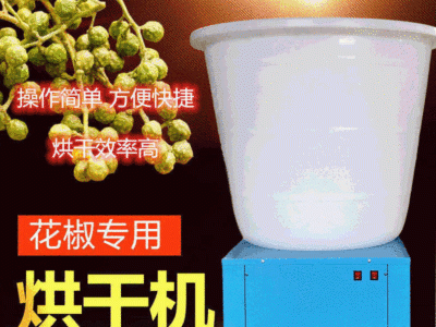 全自动电能花椒烘干机 大桶式家用药材烘干机 电热烘干泵厂家直供图4