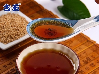 沈阳特产古玉小磨香油500ml/瓶芝麻油食用油家用拌菜火锅小磨香油图3