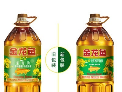 金龙鱼 食用油 低芥酸 物理压榨 纯香低芥酸菜籽油5L图3