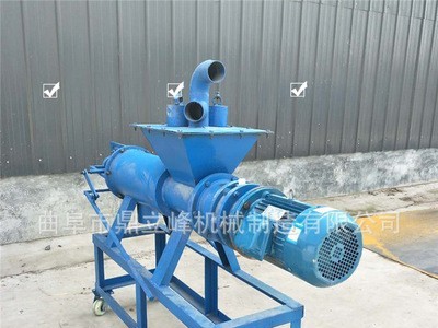 鸡便便处理器厂家报价牛粪固液分离器畜禽粪便分离机石家庄地区图2