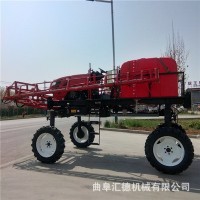 水旱两用喷药机 轮距可调打药车 柴油四驱喷药车