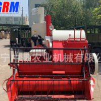 广西多功能小型水稻收割机 带谷箱 自动卸谷