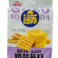 纳滋宝谷苏 苏打饼干充饥苏打饼干 奶盐味苏打饼干 400g可混批