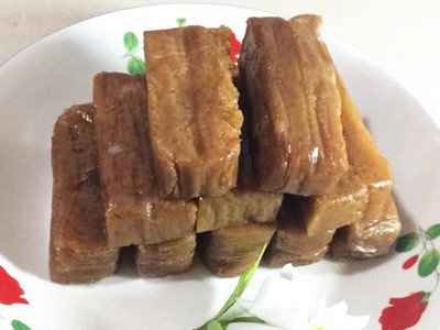 四川特产黄粑竹叶糕批发 富油黄粑350g 糕点早餐休闲食品图5