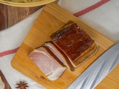 厂家直供 四川腊肉 烟熏土猪肉 农家散养自制腊肉 后腿肉图4