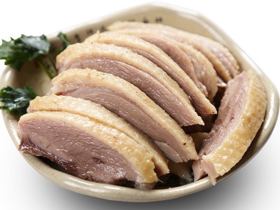 腊梅盐水鸭江苏南京特产舌尖美食板鸭咸水鸭真空熟食盐水鸭图3