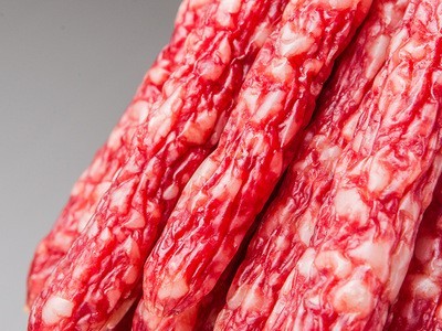 广式腊肠腊味 肉质香口紧实 切片不散 快餐煲仔饭 厂家直营图2