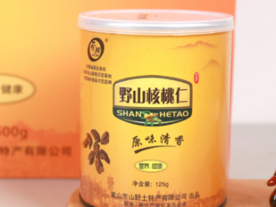 山核桃仁去壳小核桃仁椒盐/奶油味 罐装坚果零食礼盒装125*4罐图4