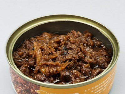 香菇虾皮瑶柱酱100g罐头海鲜酱辣椒酱拌饭酱牛肉酱蟹黄酱海鲜罐头图4