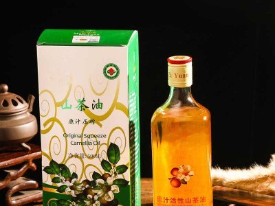 木梓园有机山茶油茶籽油食用植物油500ml赣南茶油江西冷榨山茶油图2