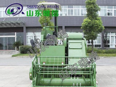 农用收割机 3-4kg/s自走履带式谷物联合收割机图5