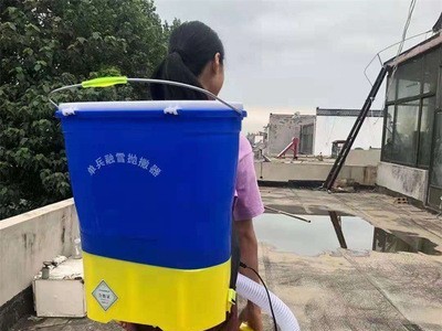 电动撒肥机多种功能小麦播种机全自动充电式化雪融雪撒盐机图2
