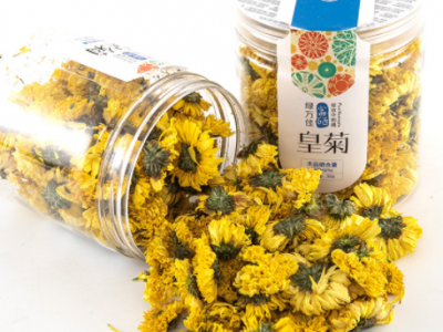 绿万佳婺源皇菊花茶一朵一杯黄菊花半边花散装量大从优厂家直供图3