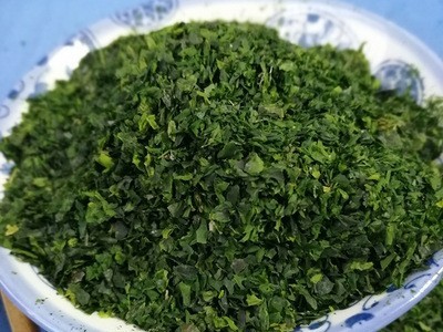 原产地工厂出口日本烘干海青菜 （あおさ） 荣成特产海鲜干货图2
