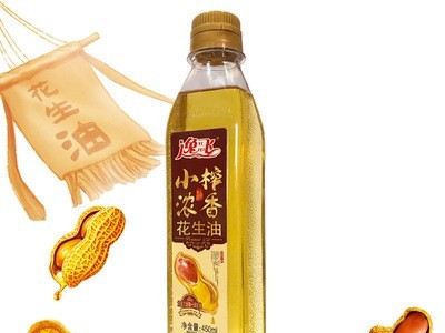 逸飞小榨花生油450ml小瓶装食用油家用商用可一件代发图4