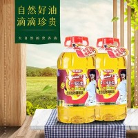 家家旺5L食用花生油纯正压榨纯花生油商用家用食用植物调和油批发