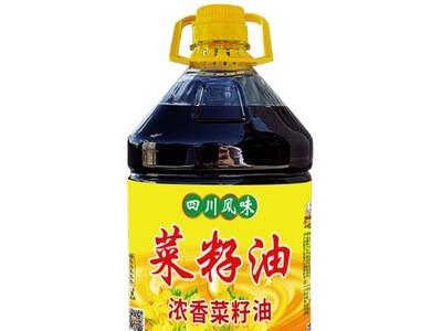 菜籽油食用油非转基因家用5L4L四川风味农家自榨约10斤食用油批发图5