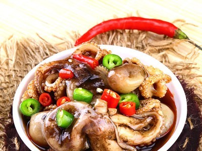 麻辣即食八爪鱼厂家定制香辣章鱼哥海鲜熟食腌制水产260g罐装定制图2