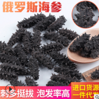 俄罗斯进口海参刺参干货 淡干海参50g 8.5成干海参一件代发