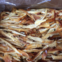 油炸墨鱼条儿奶香鱿鱼条时味道休闲海产品零食特产销售