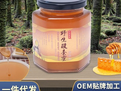 瓶装500g枣花蜂蜜 野酸枣花小枣蜜 液态结晶散装现货土蜂蜜图2