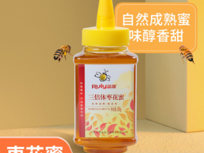【枣花蜜】蕊源蜂蜜三倍体枣花蜜成熟蜂蜜500克瓶装图2
