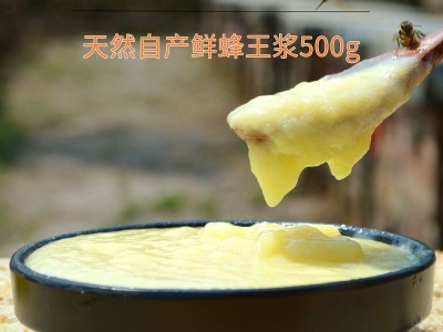 蜂王浆滋补营养农家自产新鲜500g活性蜂乳蜂皇浆蜂农自产蜂王浆图3