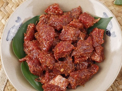 串串孜然牛肉粒1Kg火锅食材烫火锅孜然牛肉粒牙签串串牛肉粒批发图4