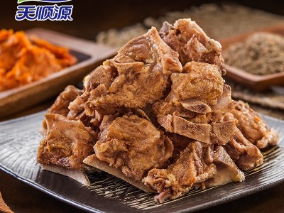 天顺源麻辣羊蝎子700g羊脊骨火锅加热即食清真批发货源充足图2