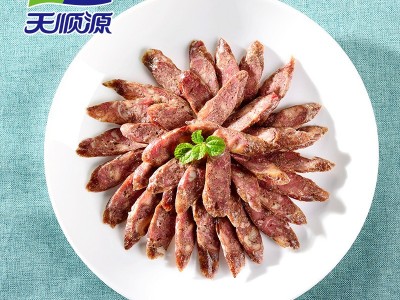 天顺源牛肉香槟肠160g哈尔滨红肠肉肠东北特产批发货源充足图4