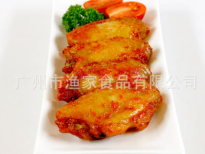 奥尔良鸡中翅 1kg*约20个/包 批发速冻奥尔良鸡翅中 调味鸡翅图2