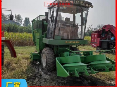 圆盘式青储收获机 青贮玉米收割机 秸秆青储机 牧草粉碎回收机图5