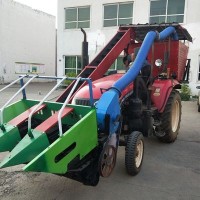带扒皮三行玉米收割机 苞米秸秆收获机 小型家用玉米收割机