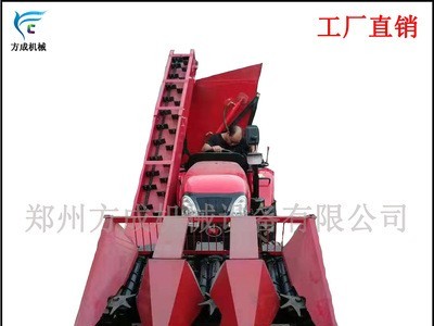 三行茎穗兼收带扒皮收割机 农用玉米收割机 包谷玉米收获机图5
