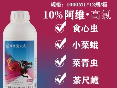 10%阿维菌素 高效氯氟氰菊酯地下害虫棉铃虫桃小食心虫杀虫剂农药图2